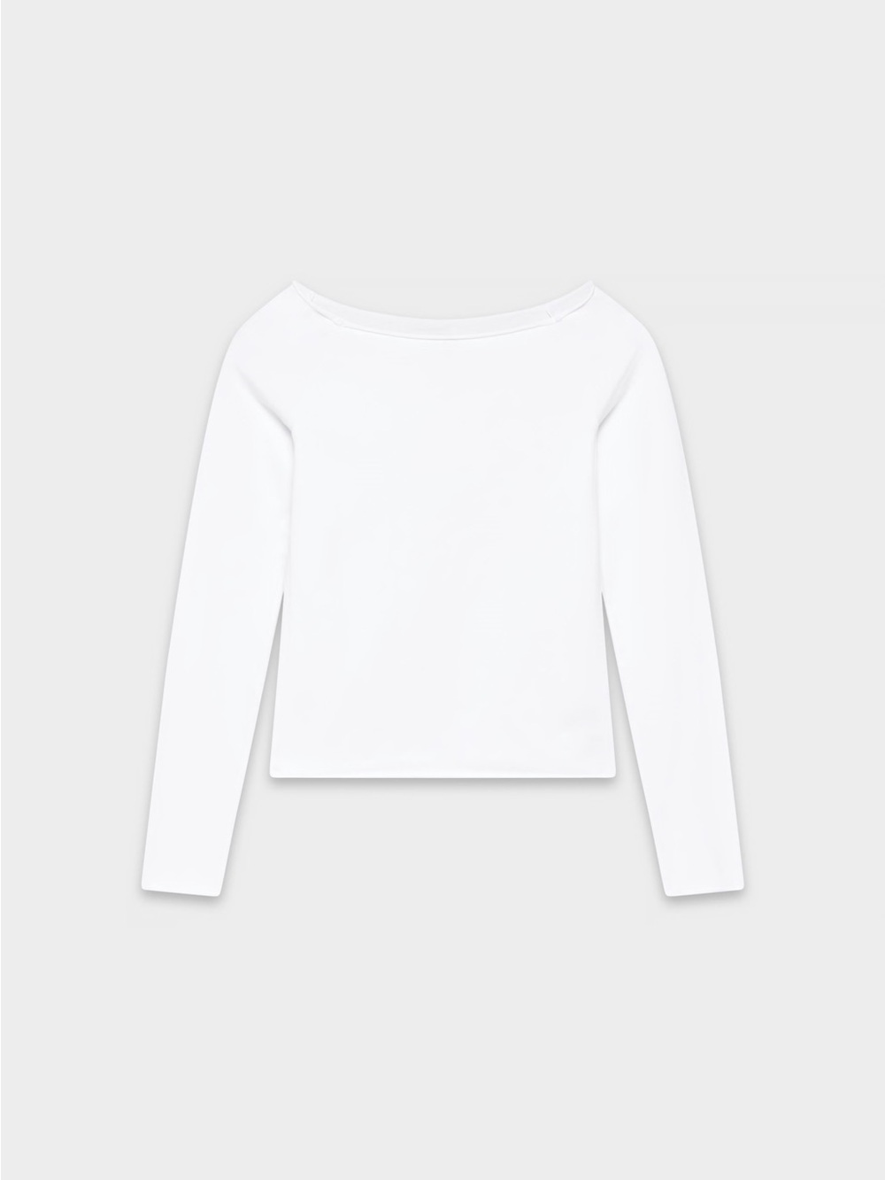 NWOT HomeStretch™ Smooth Soundbooth Longsleeve in bright white